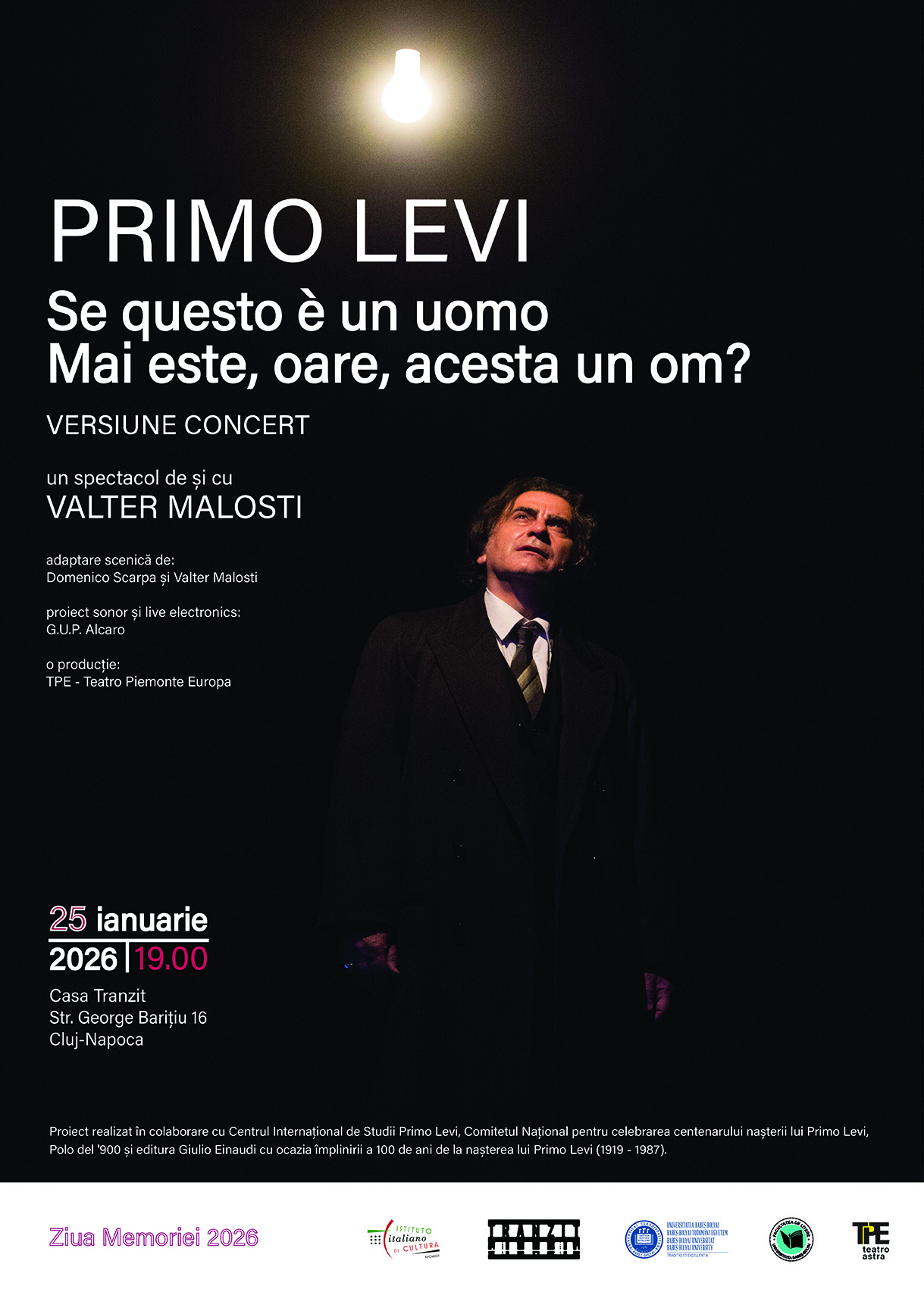 Afis Ziua Memoriei 2026