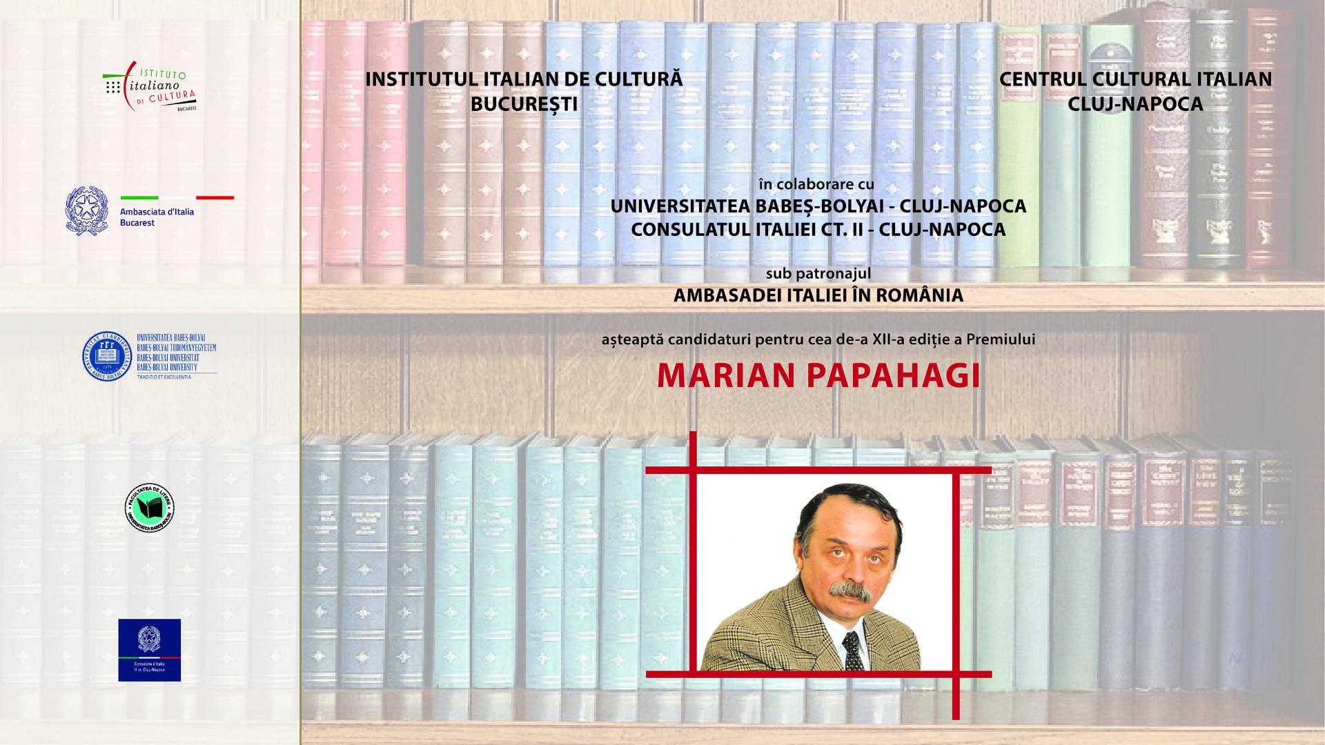 Bando premio Papahagi 2026-fbk