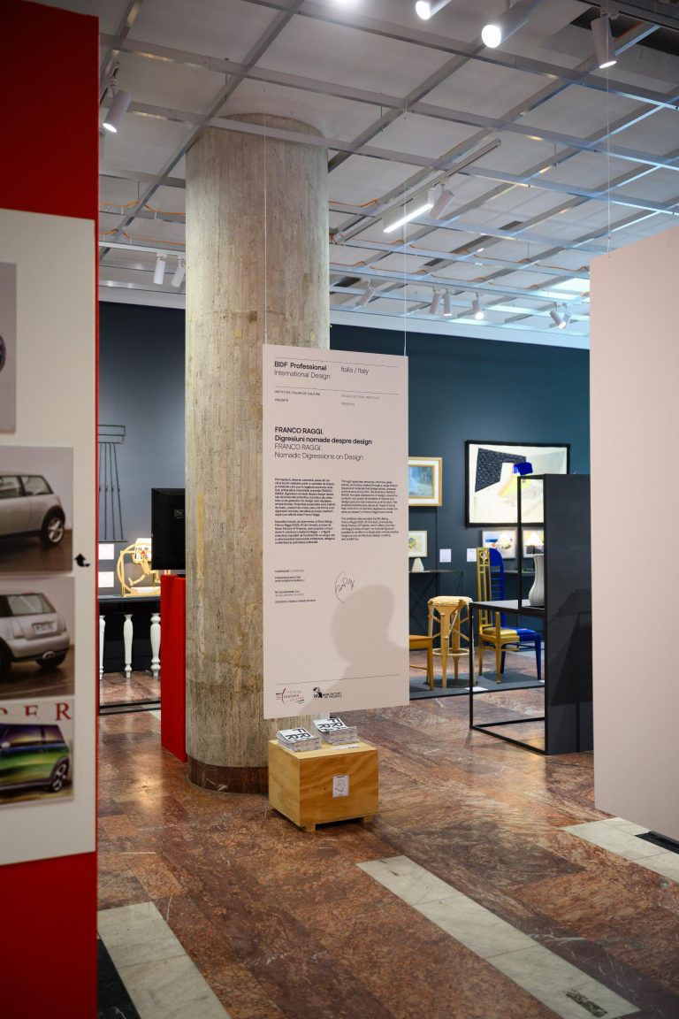 Mostra “FRANCO RAGGI. Divagazioni nomadi sul design” – International Design | BDF Professional
